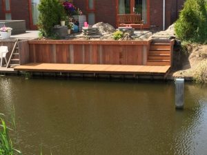 hardhouten walbeschoeiing